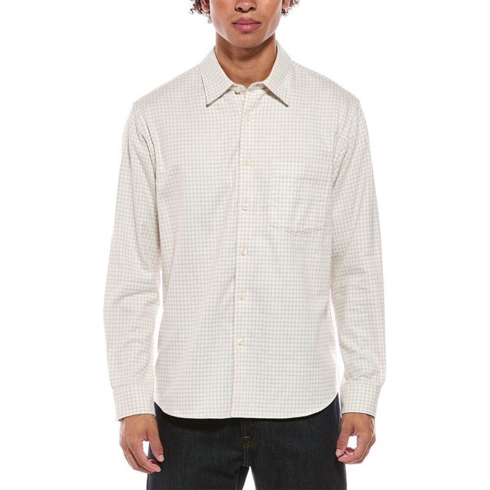 Theory Mens  Weekend Shirt, White